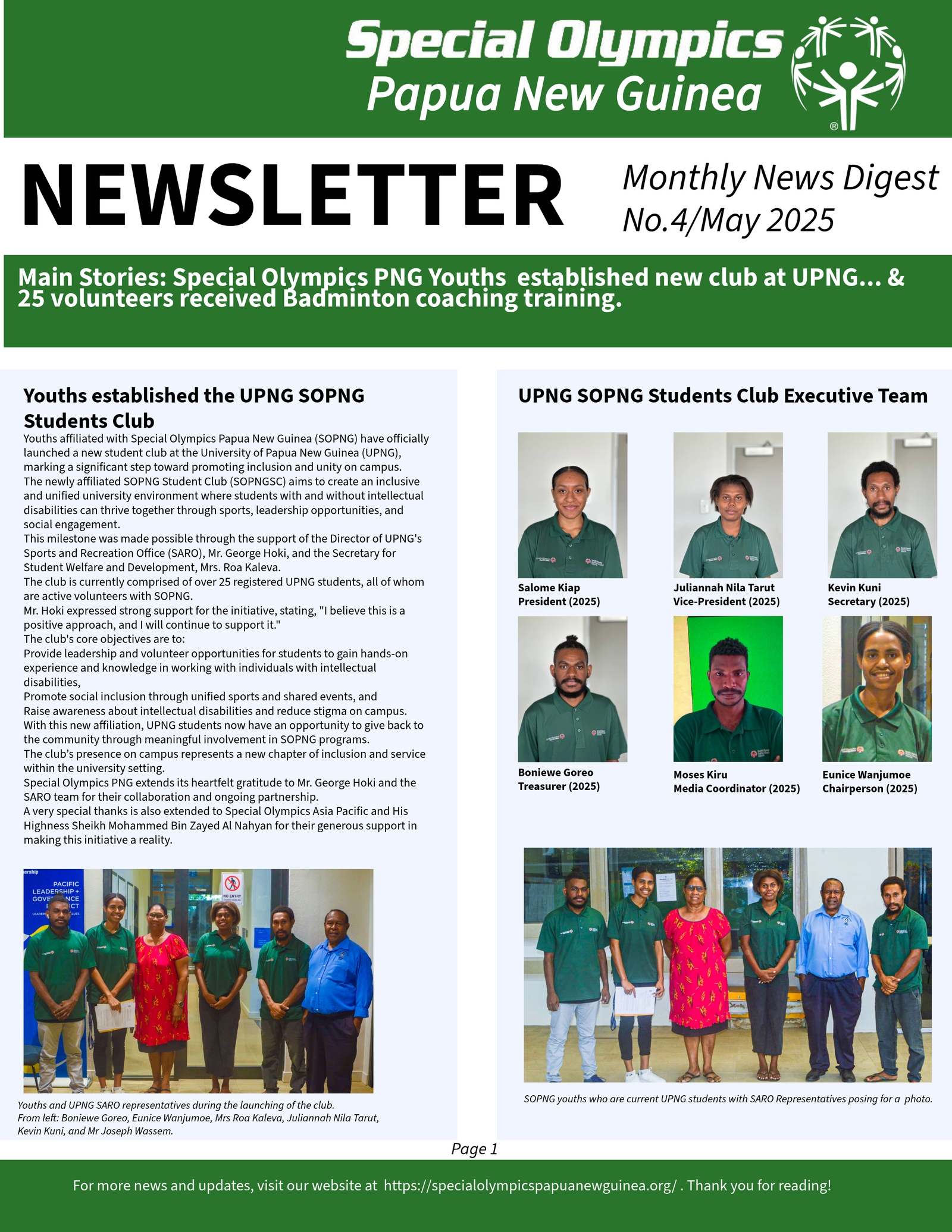 January 2025 Newsletter